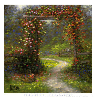 Rose Arbour I by Jon Mcnaughton Pricing Limited Edition Print image