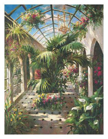 Garden Atrium Ll by Vera Oxley Pricing Limited Edition Print image