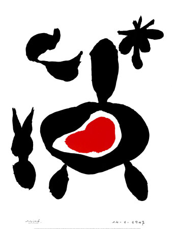 Study For A Cover by Joan Miro Pricing Limited Edition Print image