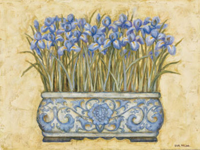 Blue Irises by Eva Misa Pricing Limited Edition Print image