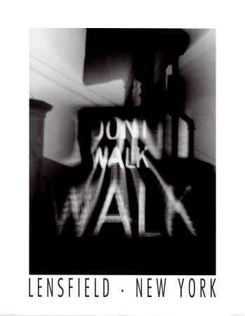Don't Walk! by Lance Lensfield Pricing Limited Edition Print image