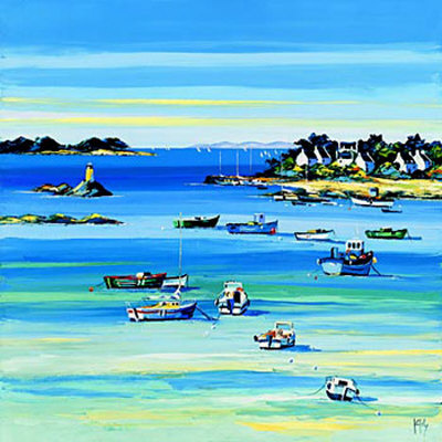 Le Golfe Du Morbihan by Kerfily Pricing Limited Edition Print image