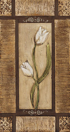 White Tulips Ii by Mindeli Pricing Limited Edition Print image