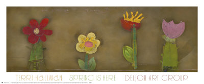 Spring Is Here by Terri Hallman Pricing Limited Edition Print image