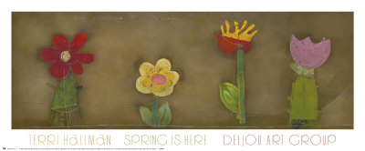 Spring Is Here by Terri Hallman Pricing Limited Edition Print image