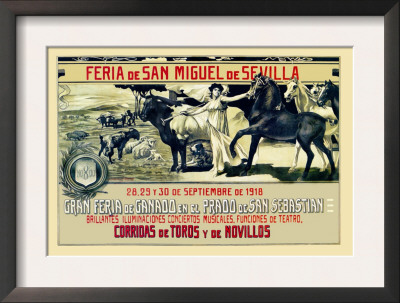 Sevilla Feria De San Miguel by Grant Hamilton Pricing Limited Edition Print image