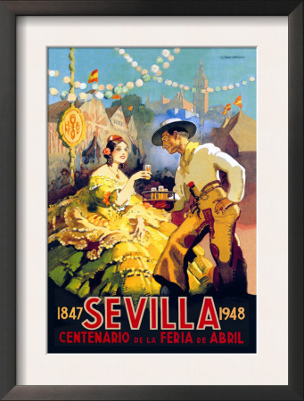 Sevilla Centenario De La Feria De Abril by Newell Convers Wyeth Pricing Limited Edition Print image