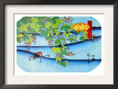 Clover Bush And Frog by Ando Hiroshige Pricing Limited Edition Print image