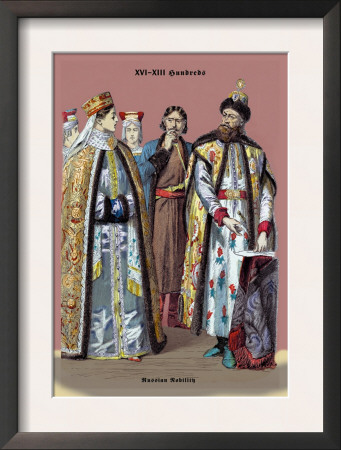 Russian Nobility, 19Th Century by Richard Brown Pricing Limited Edition Print image