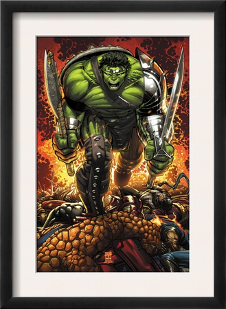 World War Hulk Prologue: World Breaker Cover: Hulk by John Romita Jr. Pricing Limited Edition Print image