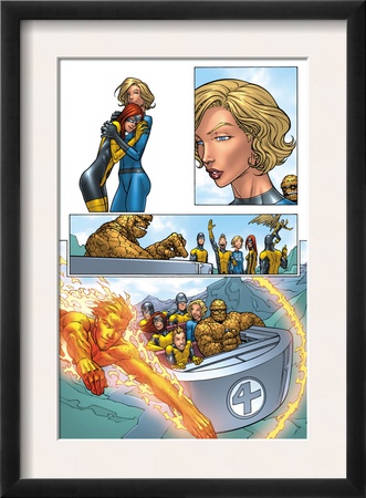 X-Men: First Class #1 Group: Marvel Girl by Roger Cruz Pricing Limited Edition Print image