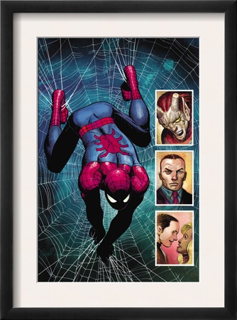 The Amazing Spider-Man #584 Cover: Spider-Man And Menace by John Romita Jr. Pricing Limited Edition Print image