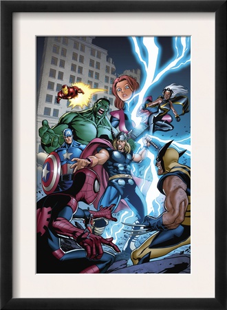 Marvel Adventures The Avengers #31 Cover: Thor by Salva Espin Pricing Limited Edition Print image