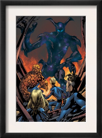 Fantastic Four #530 Cover: Mr. Fantastic, Invisible Woman, Human Torch, Thing And Fantastic Four by Mike Mckone Pricing Limited Edition Print image