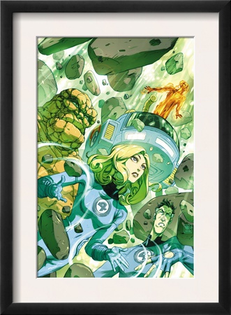 Fantastic Four: True Story #1 Cover: Invisible Woman, Thing And Mr. Fantastic by Niko Henrichon Pricing Limited Edition Print image