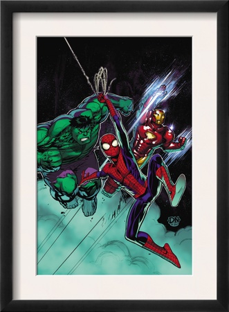 Free Comic Book Day #1 Cover: Spider-Man, Iron Man And Hulk by David Nakayama Pricing Limited Edition Print image