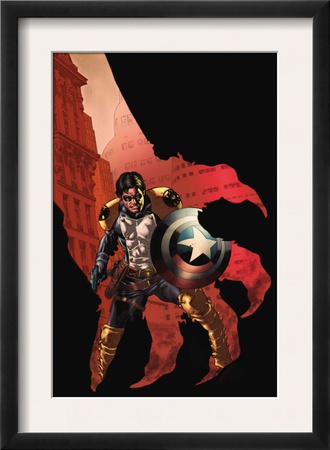 Civil War: House Of M #3 Cover: Bucky by Mike Perkins Pricing Limited Edition Print image