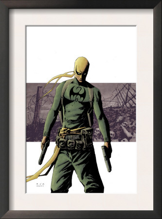 Immortal Iron Fist #3 Cover: Iron Fist by David Aja Pricing Limited Edition Print image