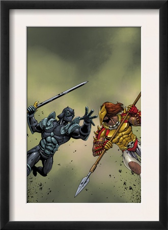 Black Panther #38 Cover: Black Panther by Francis Portela Pricing Limited Edition Print image