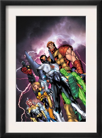 New Thunderbolts #1 Cover: Atlas by Tom Grummett Pricing Limited Edition Print image