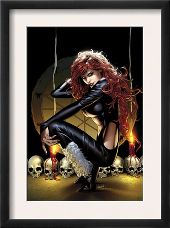 Legion Of Monsters: Satana #1 Cover: Satana by Greg Land Pricing Limited Edition Print image