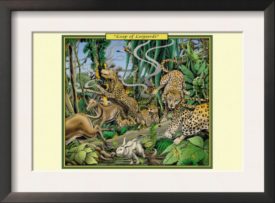 Leap Of Leopards by Richard Kelly Pricing Limited Edition Print image