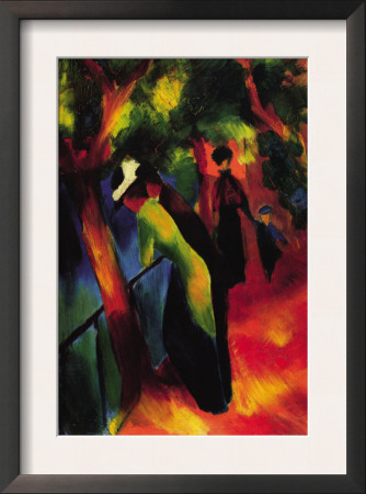 Sunny Way by Auguste Macke Pricing Limited Edition Print image