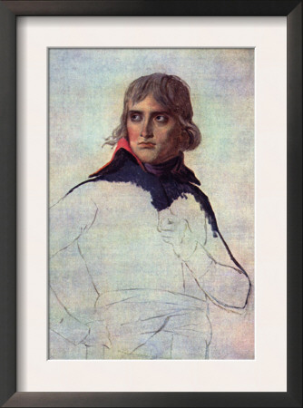 Portrait Of General Napoleon Bonaparte by Jacques-Louis David Pricing Limited Edition Print image