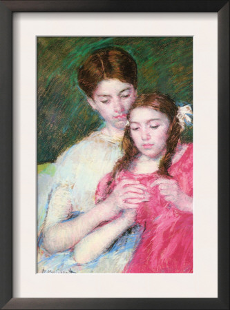 Woman And Girl by Mary Cassatt Pricing Limited Edition Print image