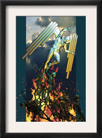 Ultimate Extinction #3 Cover: Maitreya And Paul by Brandon Peterson Pricing Limited Edition Print image