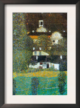Castle Chamber At Attersee Ii by Gustav Klimt Pricing Limited Edition Print image