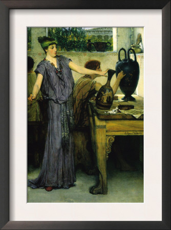 Pottery Painting by Sir Lawrence Alma-Tadema Pricing Limited Edition Print image