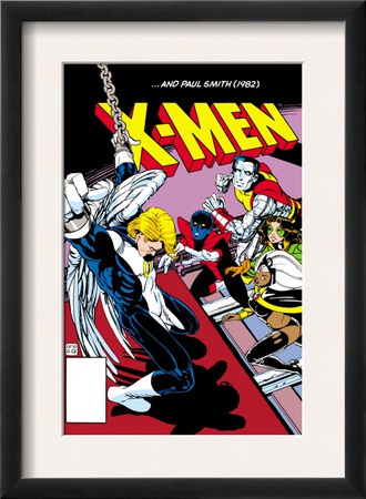 Classic X-Men #24: Storm, Angel, Shadowcat And Colossus by Paul Smith Pricing Limited Edition Print image