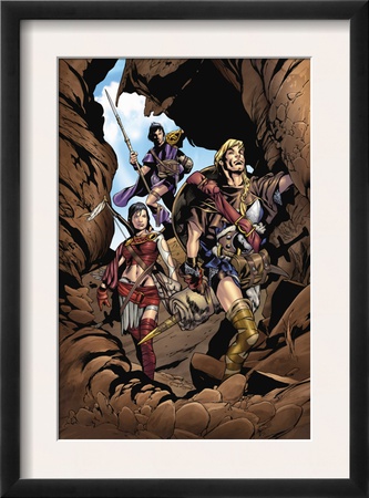 Thor Son Of Asgard #2 Group: Thor, Sif And Balder Fighting by Greg Tocchini Pricing Limited Edition Print image