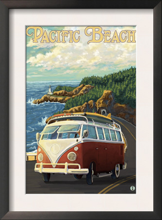 Coast Drive - Pacific Beach, Washington, C.2009 by Lantern Press Pricing Limited Edition Print image