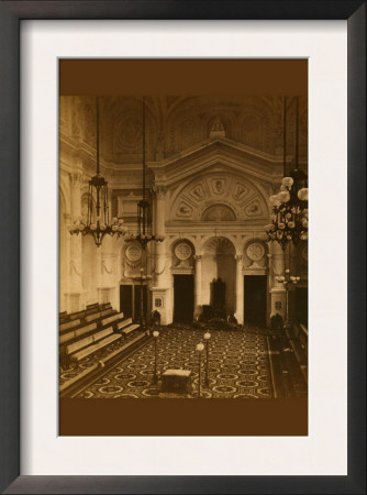 Masonic Hall - Philadelphia - Interior by Frederick Gutenkunst Pricing Limited Edition Print image
