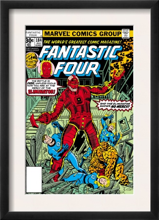 Fantastic Four N184 Cover: Thing by George Perez Pricing Limited Edition Print image