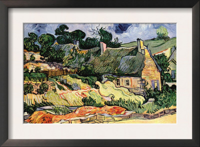 Shelters In Cordeville by Vincent Van Gogh Pricing Limited Edition Print image