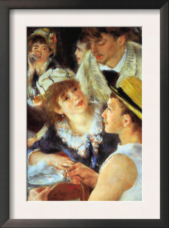 Lunch On The Boat Party, Detail by Pierre-Auguste Renoir Pricing Limited Edition Print image