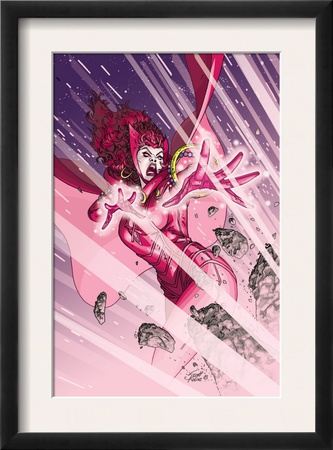 Avengers #81 Cover: Scarlet Witch by Scott Kolins Pricing Limited Edition Print image