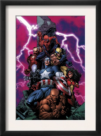New Avengers #1 Cover: Spider-Man by David Finch Pricing Limited Edition Print image