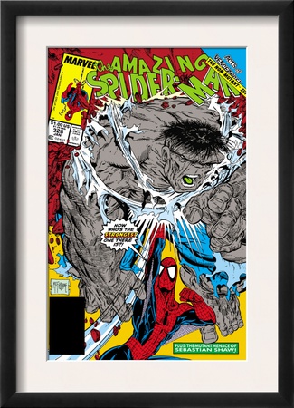 Amazing Spider-Man #328 Cover: Hulk And Spider-Man Crouching by Todd Mcfarlane Pricing Limited Edition Print image