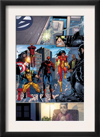 Marvel Knights Spider-Man #18 Group: Spider-Man by Billy Tan Pricing Limited Edition Print image