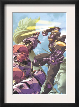 Sentinel #3 Cover: Sentinel Jumping by Joe Vriens Pricing Limited Edition Print image