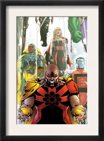 Exiles #63 Cover: Hyperion, Colossus And Vision by Mizuki Sakakibara Pricing Limited Edition Print image