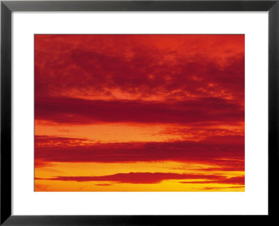Clouds At Sunset by Ted Wilcox Pricing Limited Edition Print image