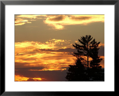 Sunset, Lake Of The Woods, Ontario, Canada by Keith Levit Pricing Limited Edition Print image