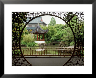 Sen Classical Chinese Garden, Vancouver, Canada by Erika Craddock Pricing Limited Edition Print image