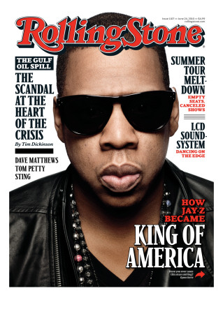 Jay-Z, Rolling Stone No. 1107, June 24 2010 by Seliger Mark Pricing Limited Edition Print image