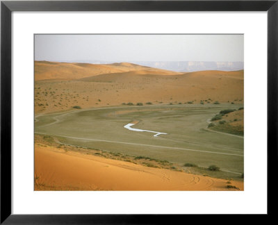 Lake Karrera Drying Out, Saudi Arabia by Andrew Park Pricing Limited Edition Print image